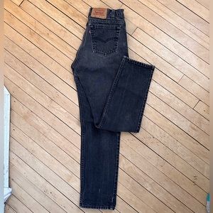 VINTAGE LEVI’S - Black Denim Jeans